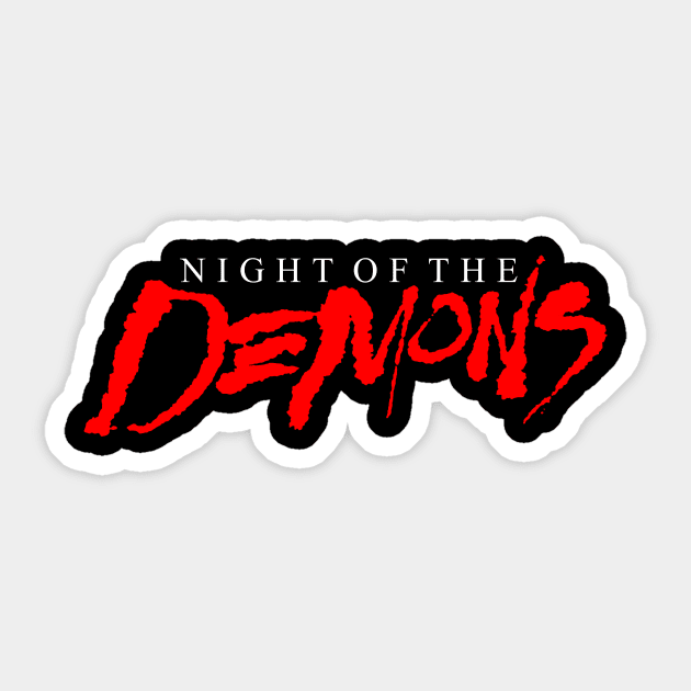 THE DEMONS Sticker by juninikmat